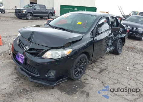 2012 Toyota Corolla Le z USA, uszkodzony, nr VIN 5YFBU4EE5CP008288